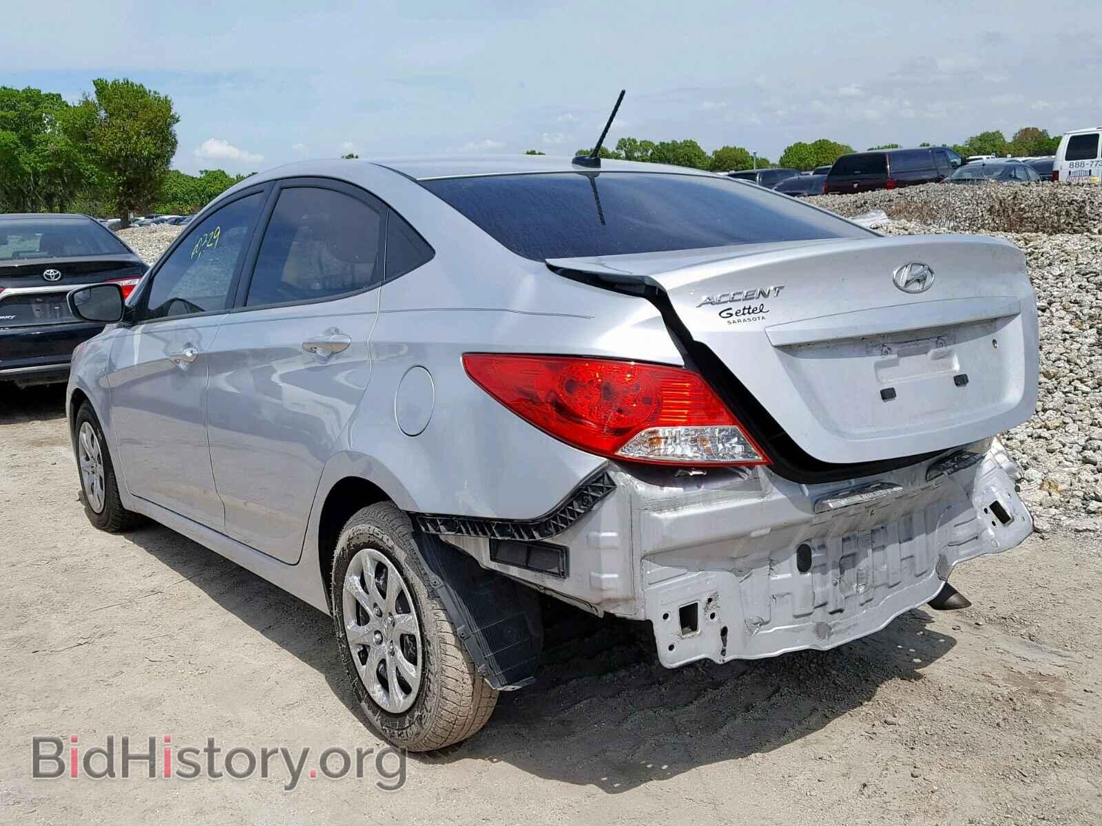 2014 HYUNDAI ACCENT - VIN: KMHCT4AE3EU719714 - Фото 3