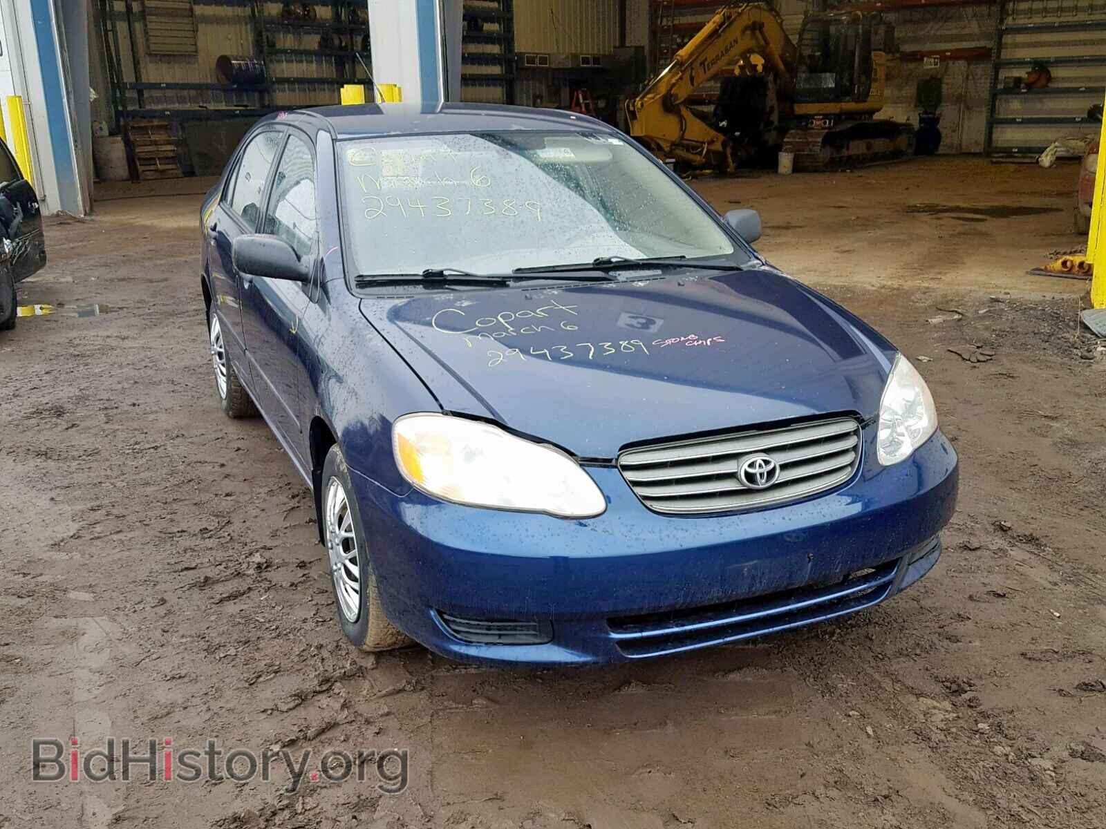 Photo 2T1BR32E93C772421 - TOYOTA COROLLA 2003