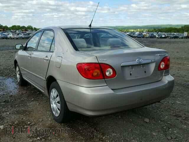 2003 TOYOTA COROLLA - VIN: 2T1BR32E03C104412 - Фото 3