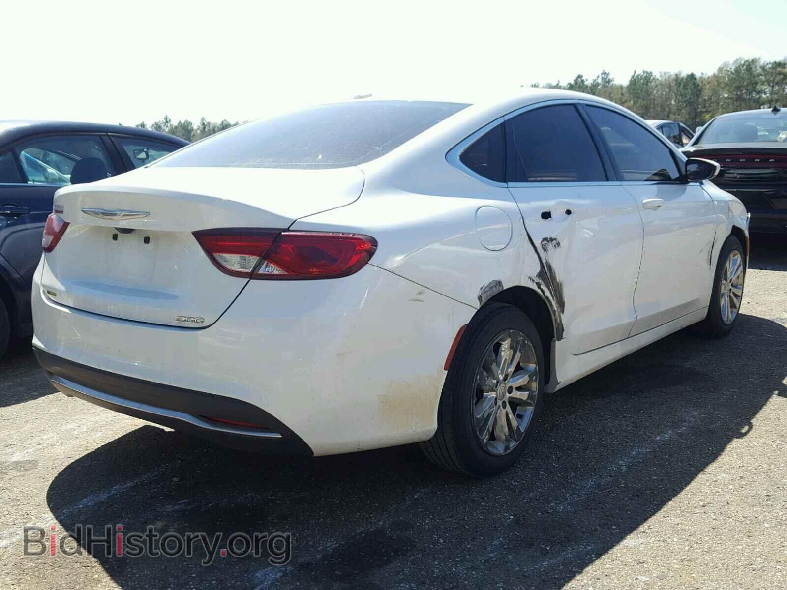 2015 CHRYSLER 200 - VIN: 1C3CCCAB9FN598465 - Photo 4