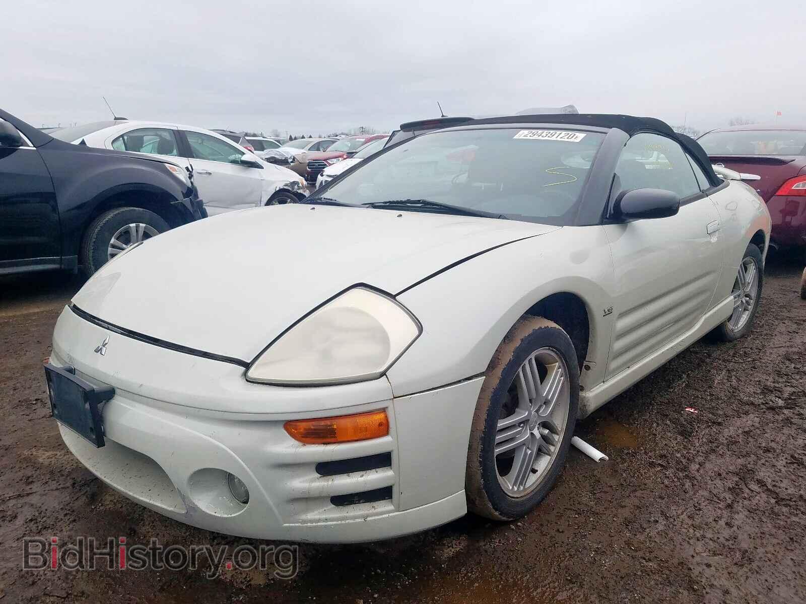 2004 MITSUBISHI ECLIPSE - VIN: 4A3AE55H14E068668 - Photo 2