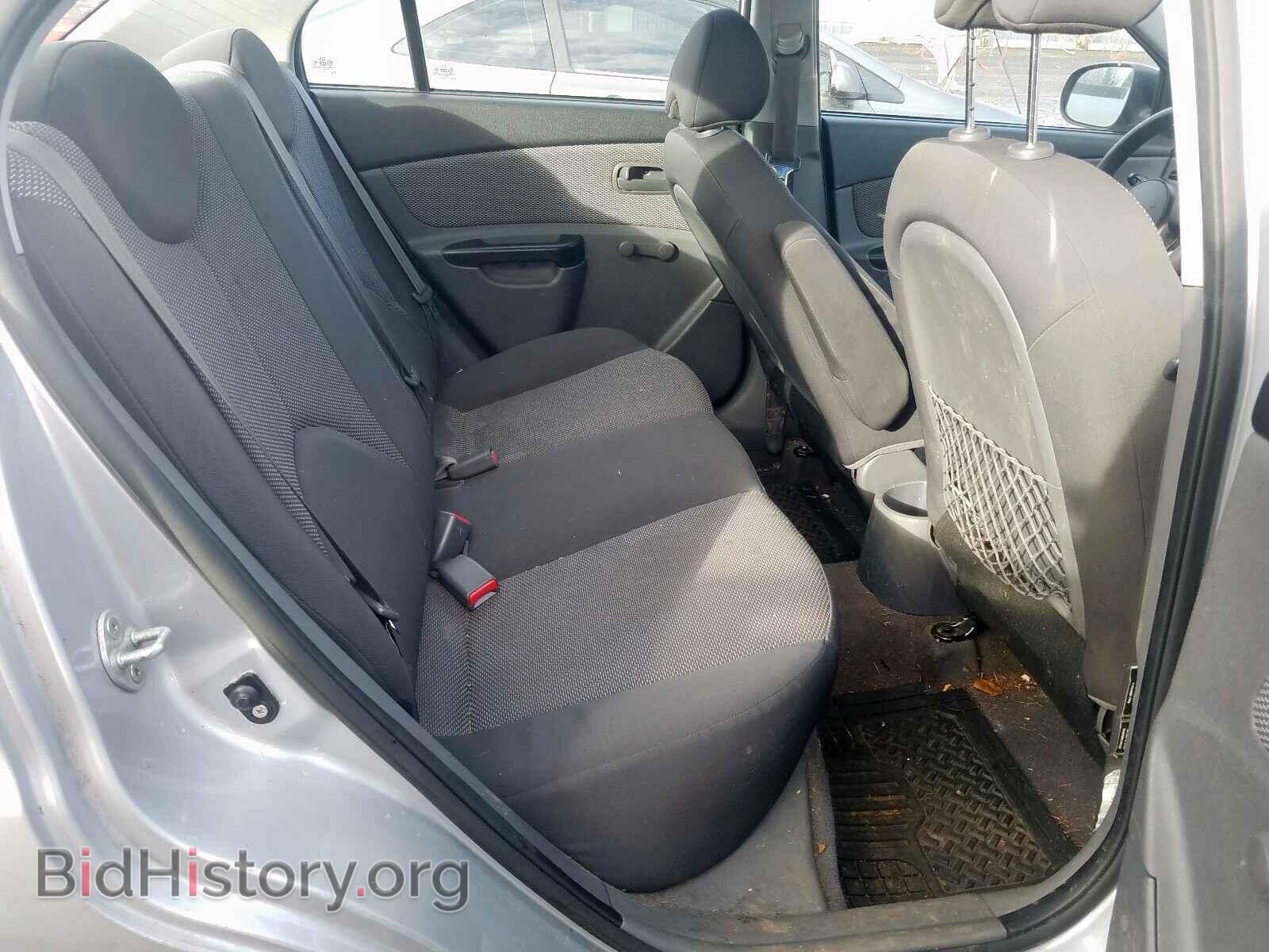 2011 KIA RIO BASE - VIN: KNADH4A32B6931834 - Фото 6