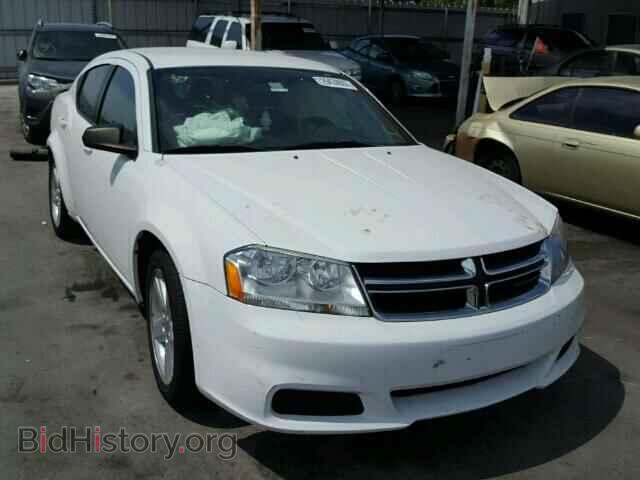 Photo 1C3CDZAB4DN626217 - DODGE AVENGER 2013