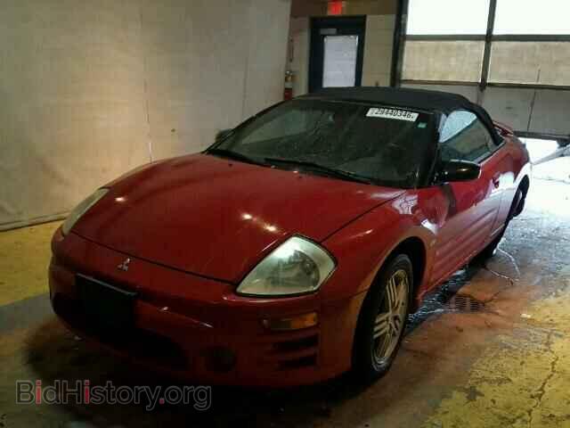 2003 MITSUBISHI ECLIPSE - VIN: 4A3AE55H13E084156 - Фото 2
