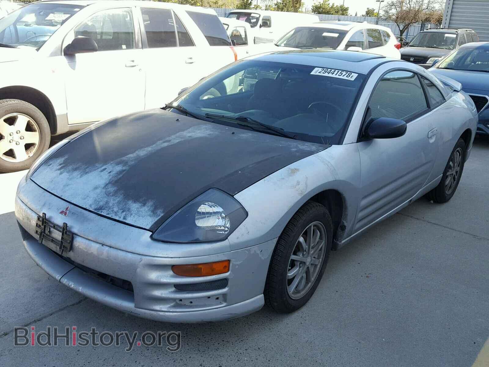2001 MITSUBISHI ECLIPSE - VIN: 4A3AC44G41E205350 - Фото 2