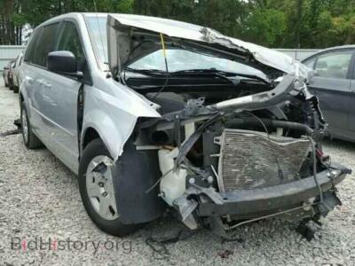 2011 Dodge CARAVAN Grand Cara, серебристый — VIN 2D4RN4DG5BR606865, Copart
