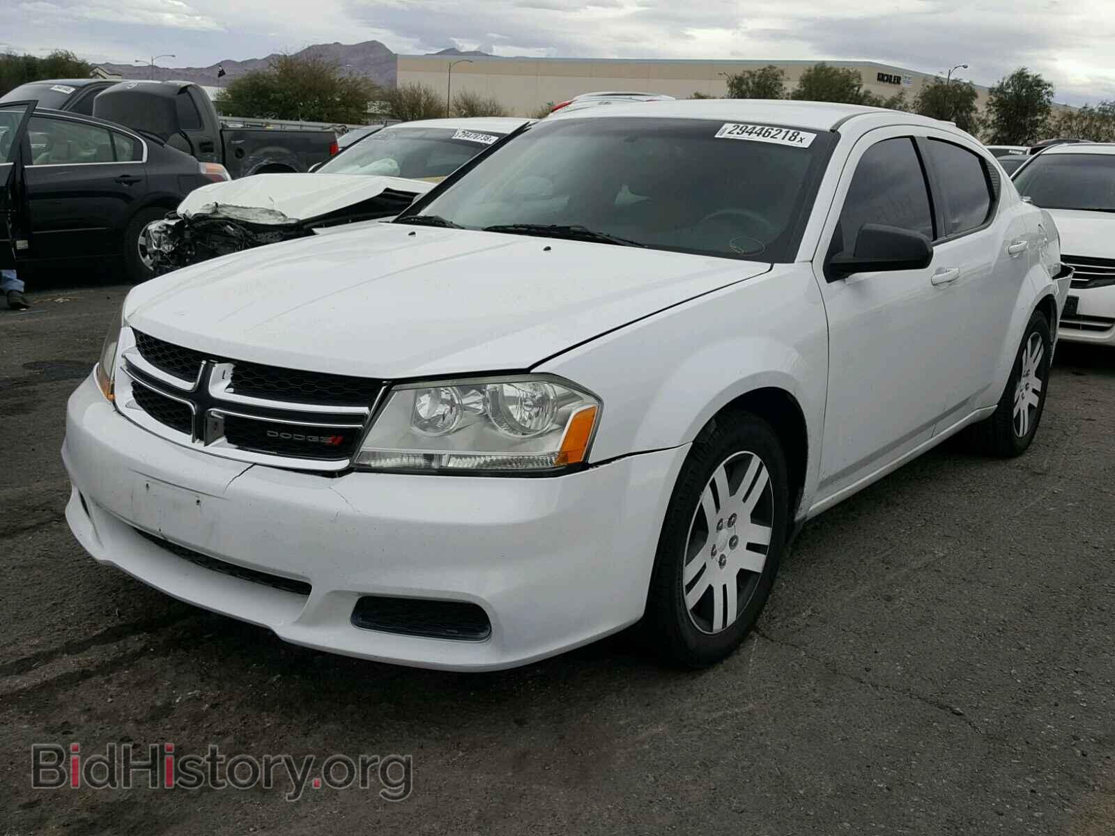 2012 DODGE AVENGER - VIN: 1C3CDZAB4CN238113 - Фото 2