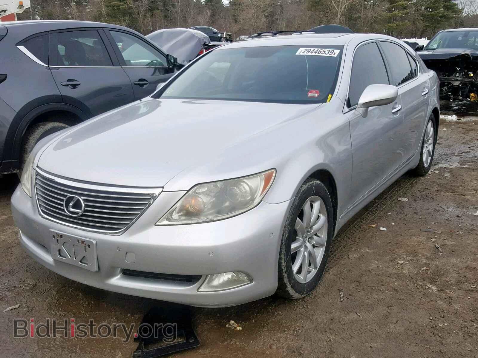 2007 LEXUS LS460 - VIN: JTHBL46F975006586 - Фото 2