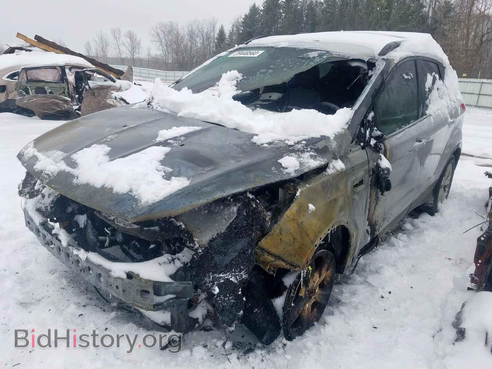 2014 FORD ESCAPE - VIN: 1FMCU9GX8EUB25218 - Фото 2