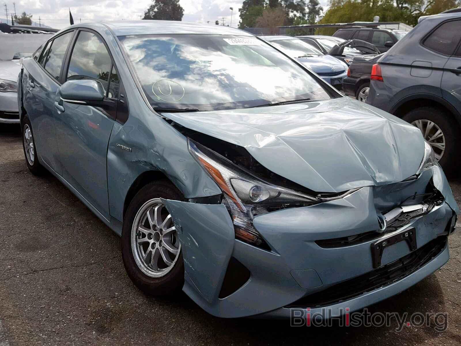 Photo JTDKBRFU6J3059636 - TOYOTA PRIUS 2018