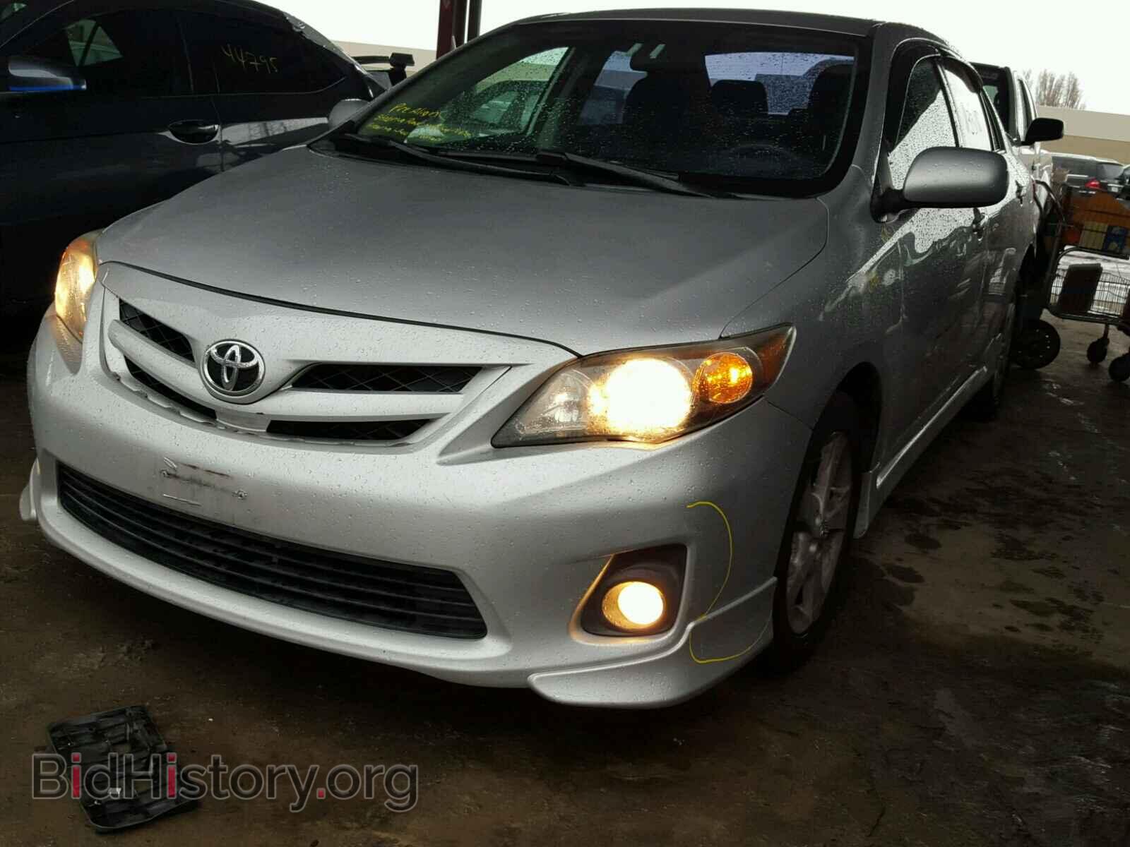 2011 TOYOTA COROLLA BA - VIN: 2T1BU4EEXBC612305 - Фото 2