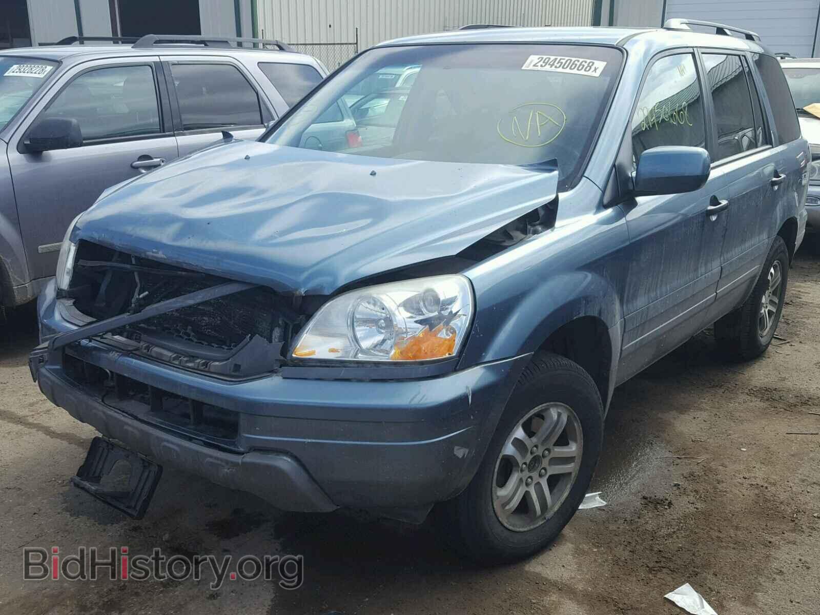 2005 HONDA PILOT - VIN: 5FNYF18455B066065 - Фото 2