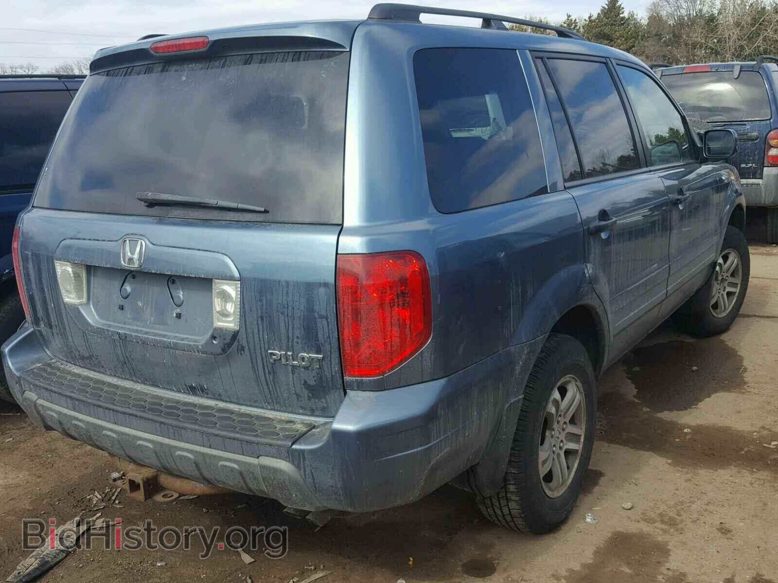 2005 HONDA PILOT - VIN: 5FNYF18455B066065 - Фото 4