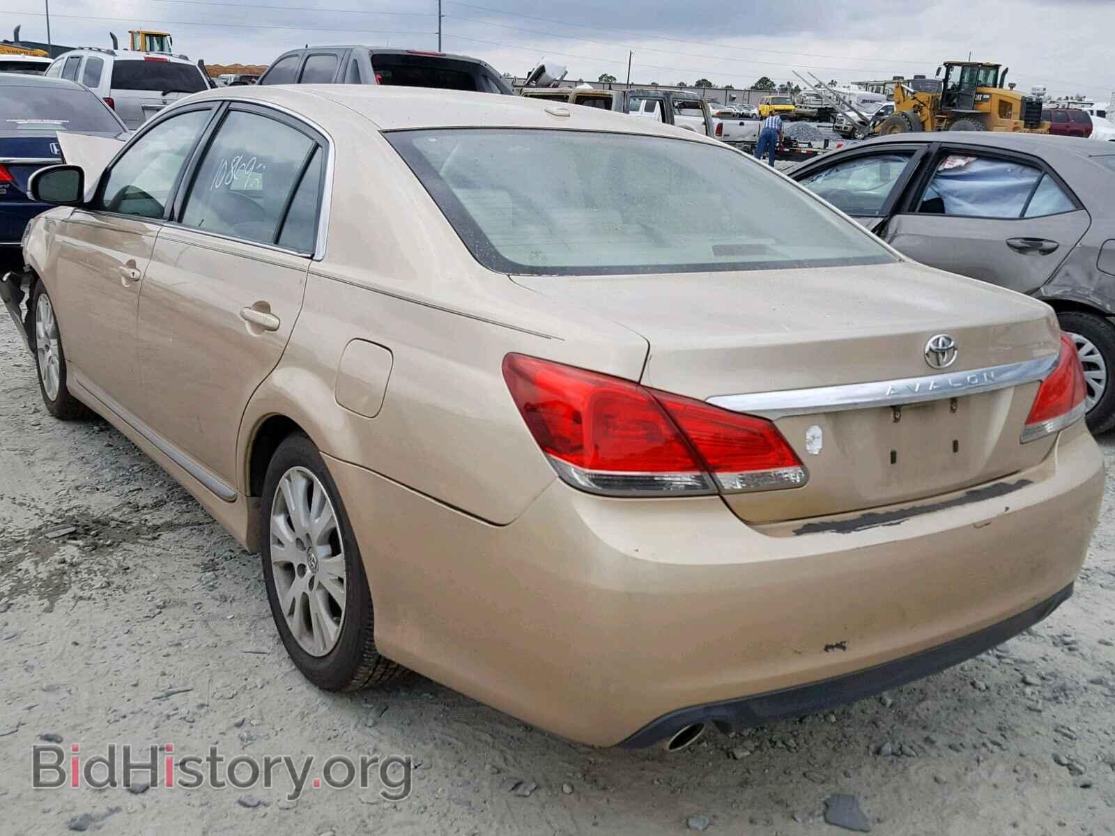 2012 TOYOTA AVALON - VIN: 4T1BK3DB6CU474009 - Фото 3