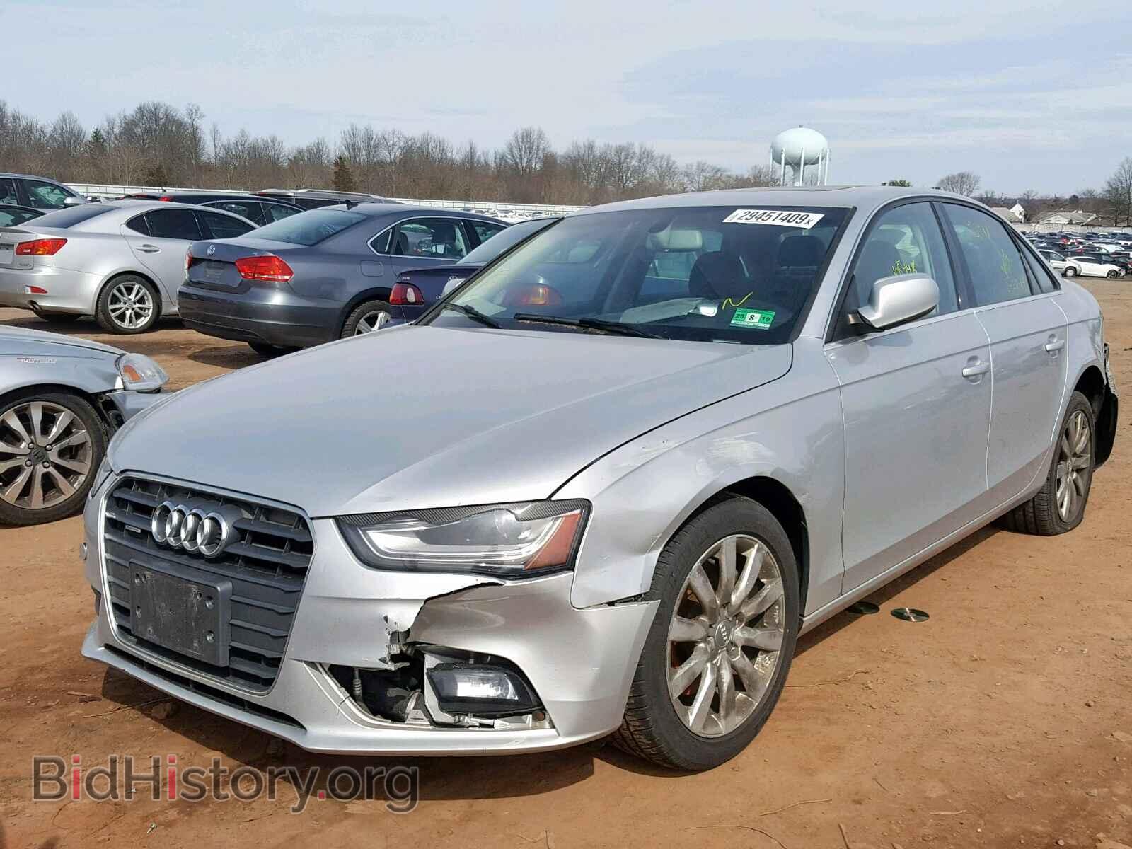 2013 AUDI A4 - VIN: WAUBFAFL3DN005973 - Photo 2