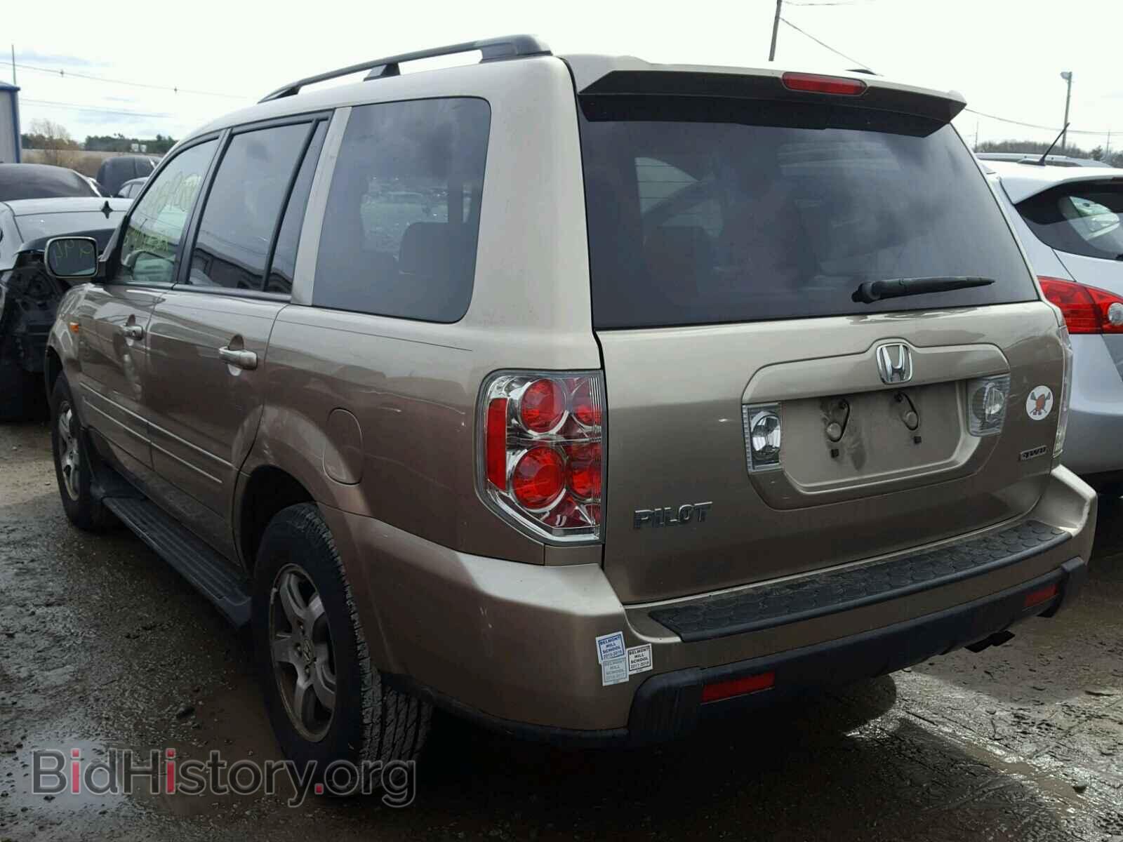 2006 HONDA PILOT - VIN: 2HKYF18596H516036 - Фото 3