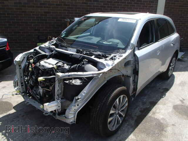 2014 ACURA MDX - VIN: 5FRYD4H43EB034883 - Фото 2
