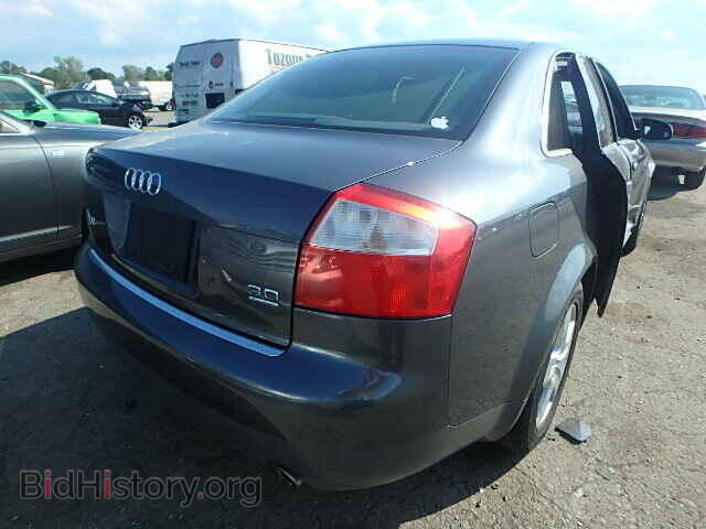 2002 AUDI A4 - VIN: WAULT68E42A143860 - Фото 4
