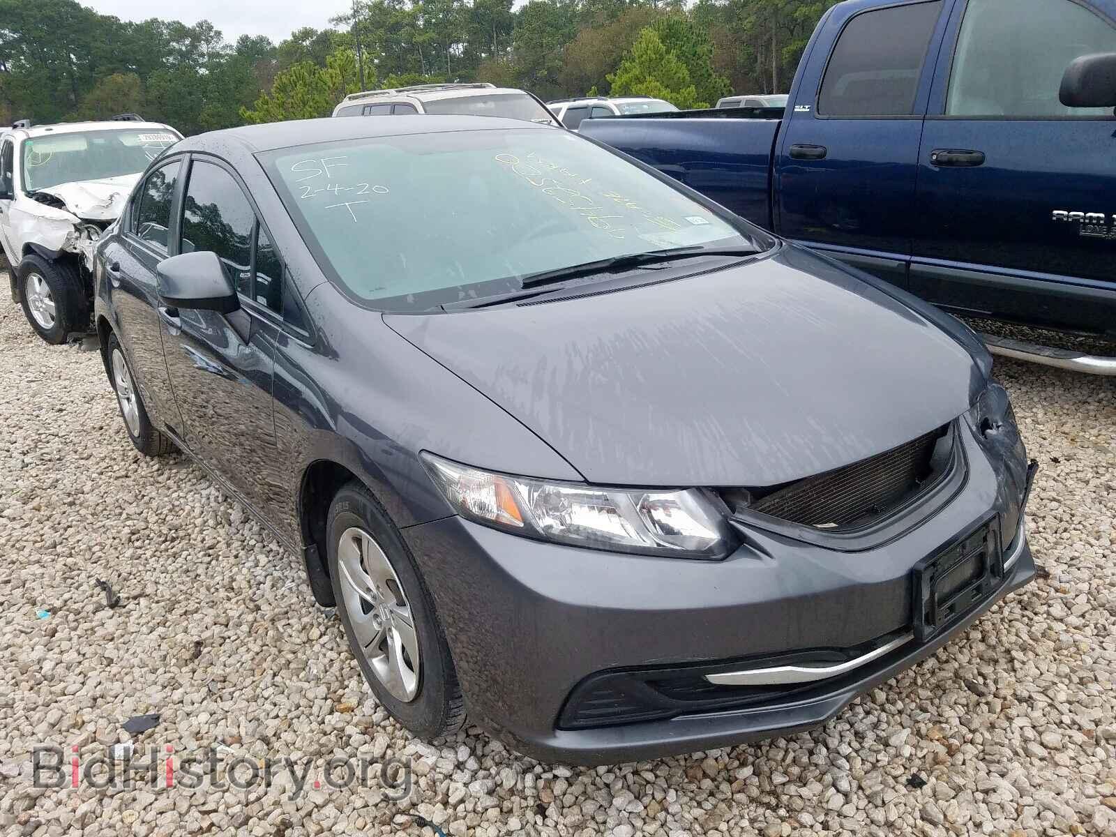 Фотография 2HGFB2F59DH594478 - HONDA CIVIC 2013
