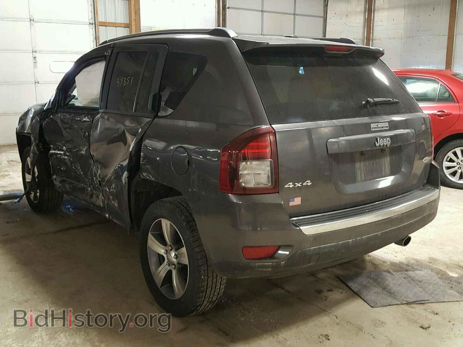 2016 JEEP COMPASS - VIN: 1C4NJDEB2GD795382 - Фото 3