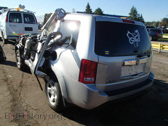 2012 HONDA PILOT - VIN: 5FNYF4H25CB082604 - Фото 3