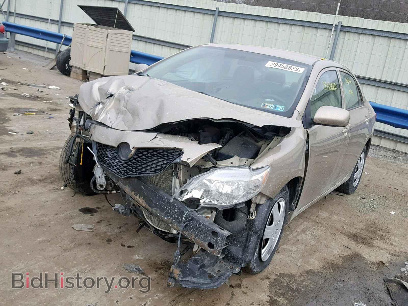 2009 TOYOTA COROLLA BA - VIN: 2T1BU40E69C109727 - Фото 2