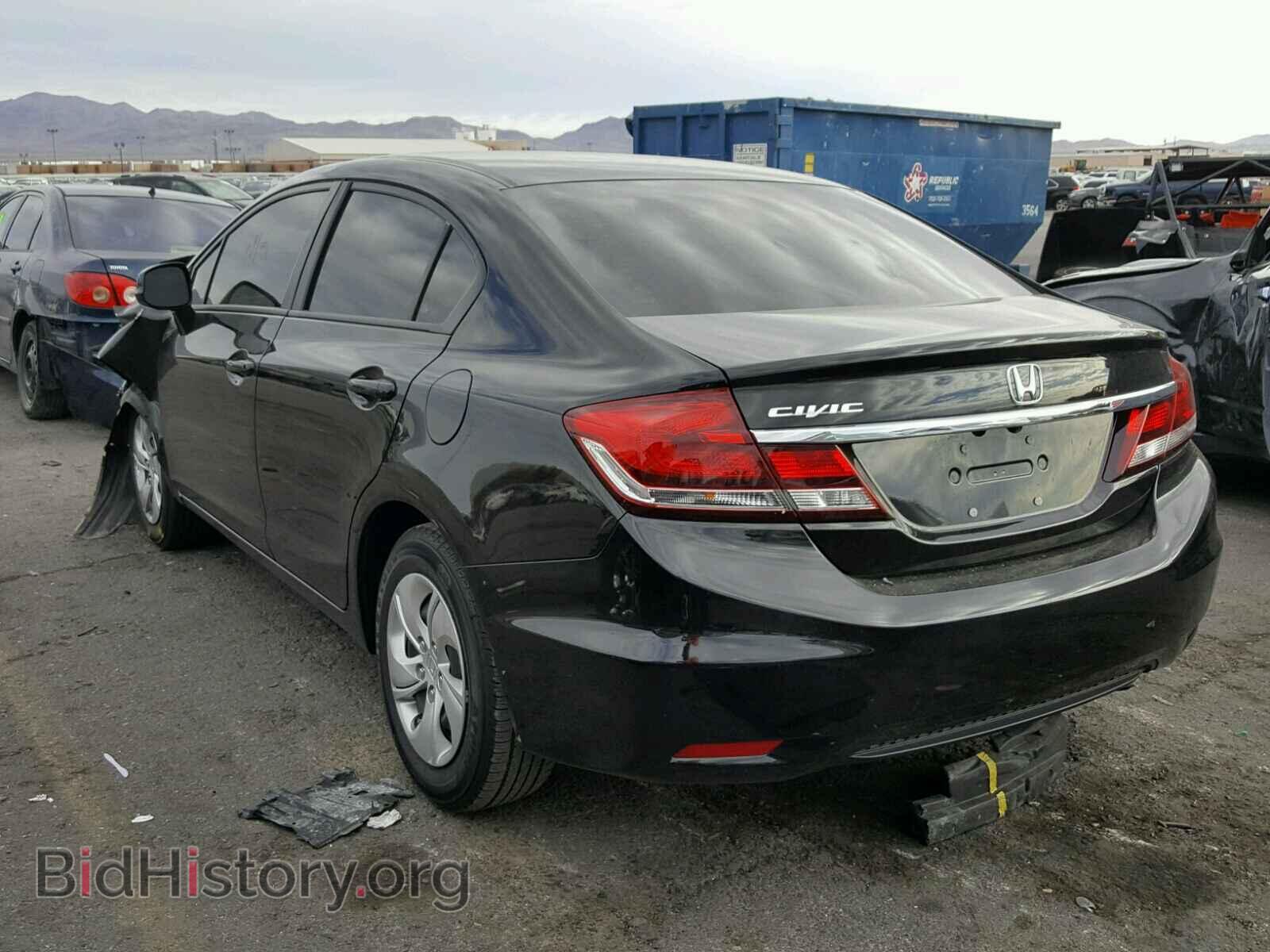 2013 HONDA CIVIC - VIN: 19XFB2F54DE077910 - Фото 3