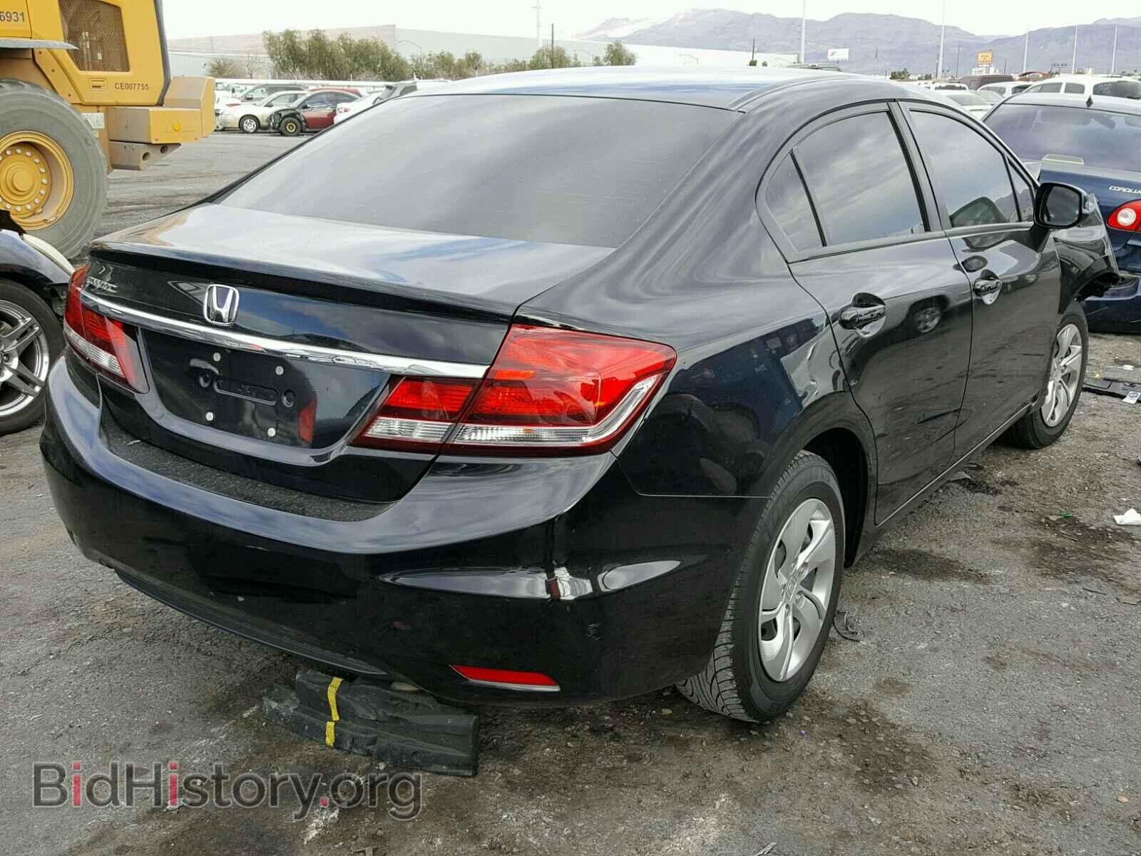 2013 HONDA CIVIC - VIN: 19XFB2F54DE077910 - Фото 4