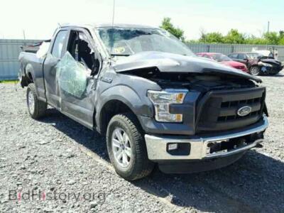 2015 Ford F150 F150 SUPER, gray — VIN 1FTFX1EF5FKD50360, Copart