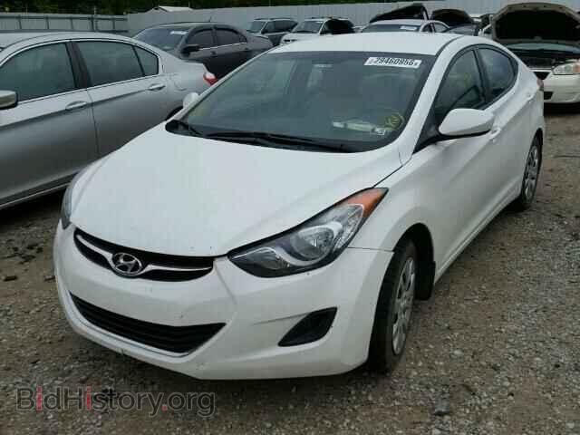 2012 HYUNDAI ELANTRA - VIN: 5NPDH4AEXCH080698 - Фото 2