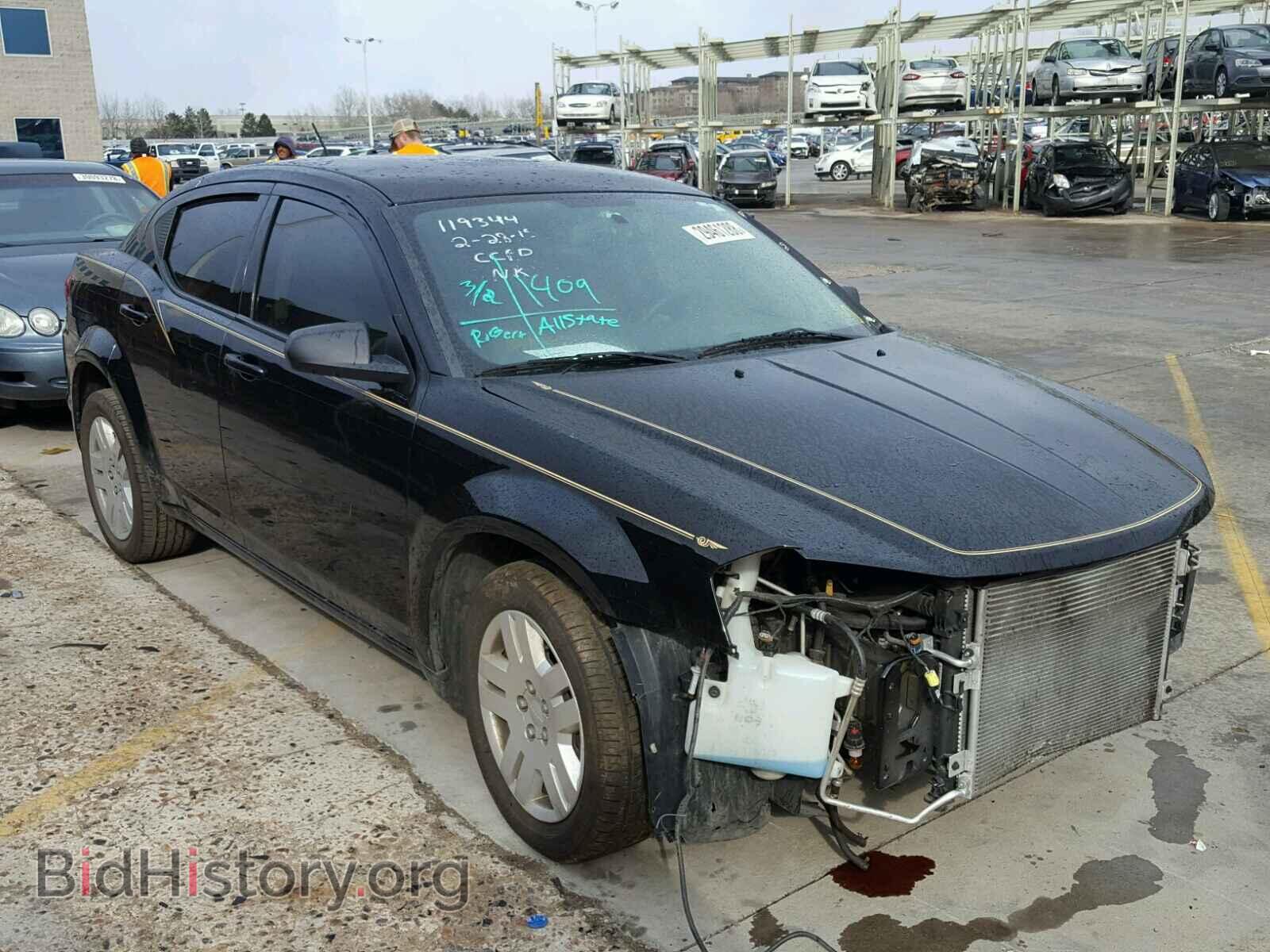 Фотография 1C3CDZAG5EN173142 - DODGE AVENGER 2014