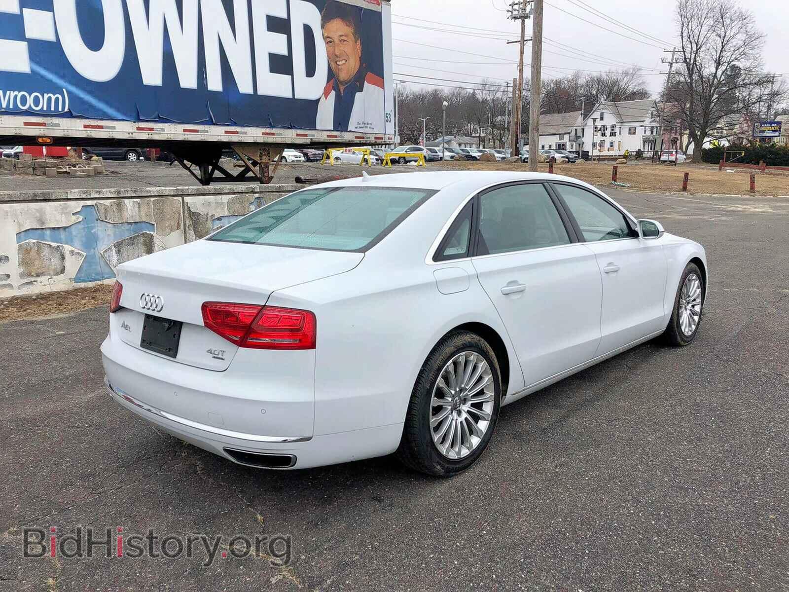 2014 AUDI A8 - VIN: WAUR2AFD6EN006006 - Фото 4