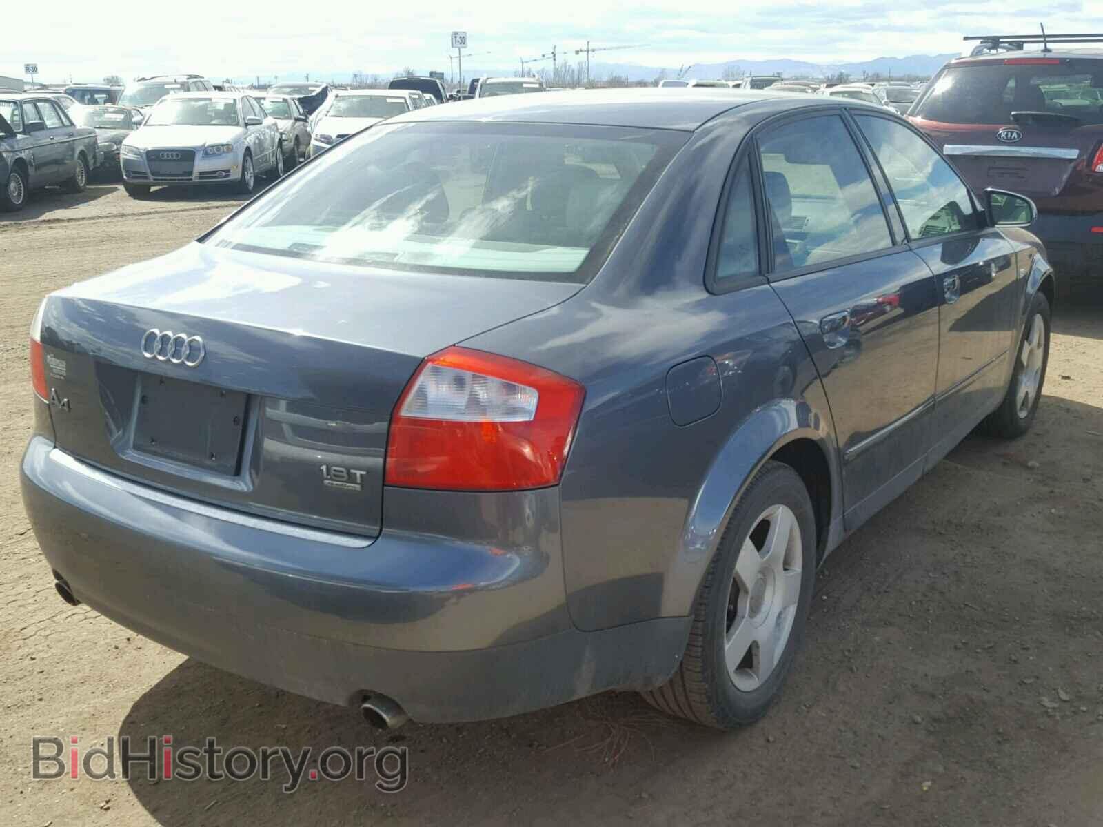 2002 AUDI A4 - VIN: WAULC68E62A228859 - Фото 4