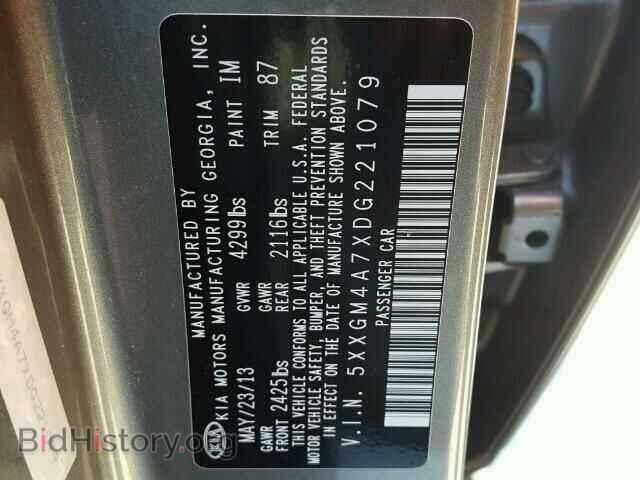 2013 KIA OPTIMA - VIN: 5XXGM4A7XDG221079 - Photo 10