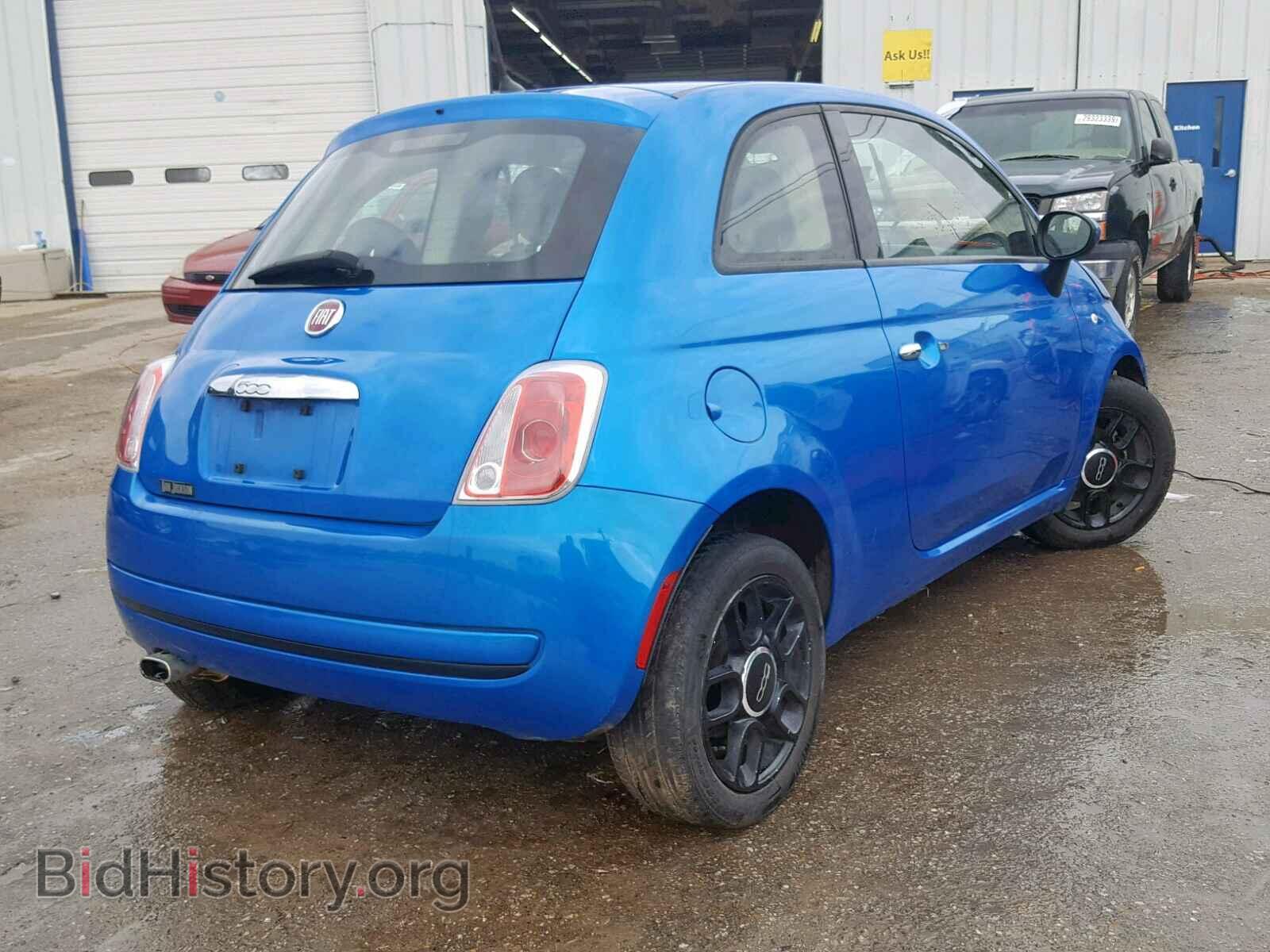 2015 FIAT 500 - VIN: 3C3CFFAR2FT662920 - Фото 4