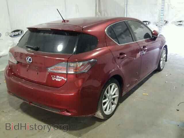 2012 LEXUS CT 200 - VIN: JTHKD5BH3C2047981 - Фото 4