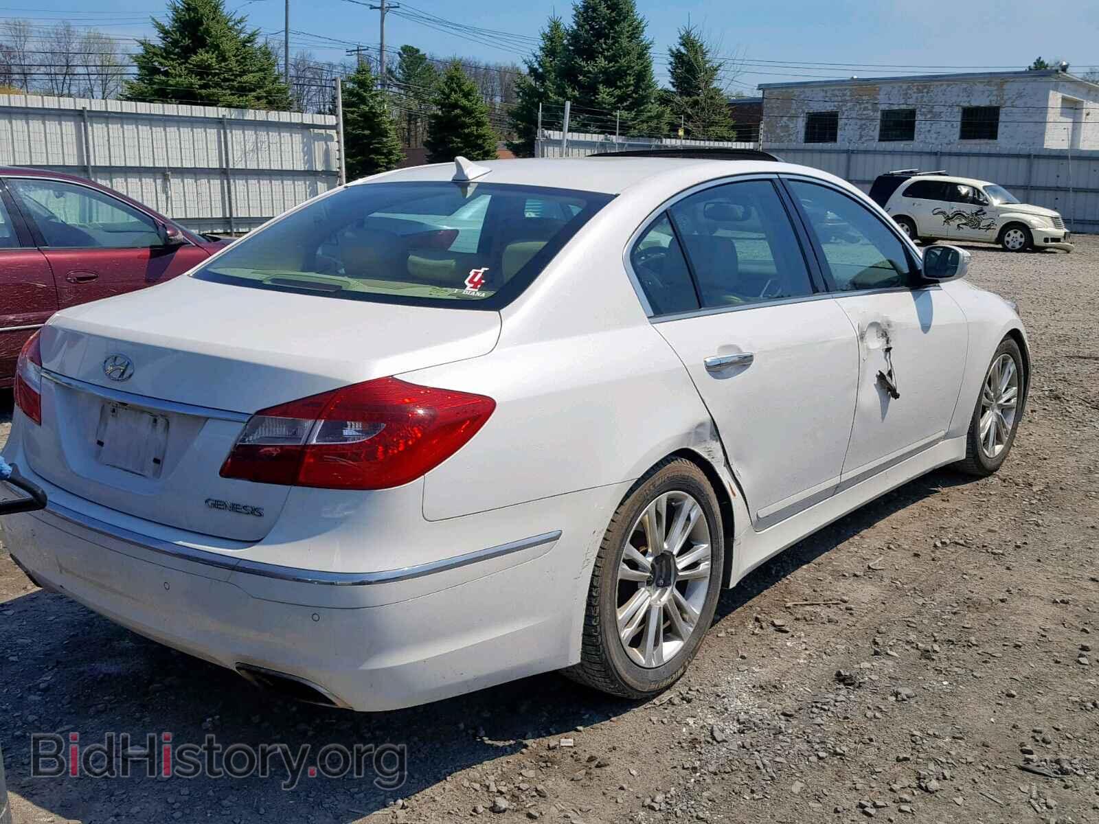2012 HYUNDAI GENESIS - VIN: KMHGC4DD8CU180539 - Фото 4