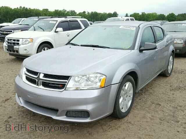 2014 DODGE AVENGER - VIN: 1C3CDZAB7EN125792 - Фото 2