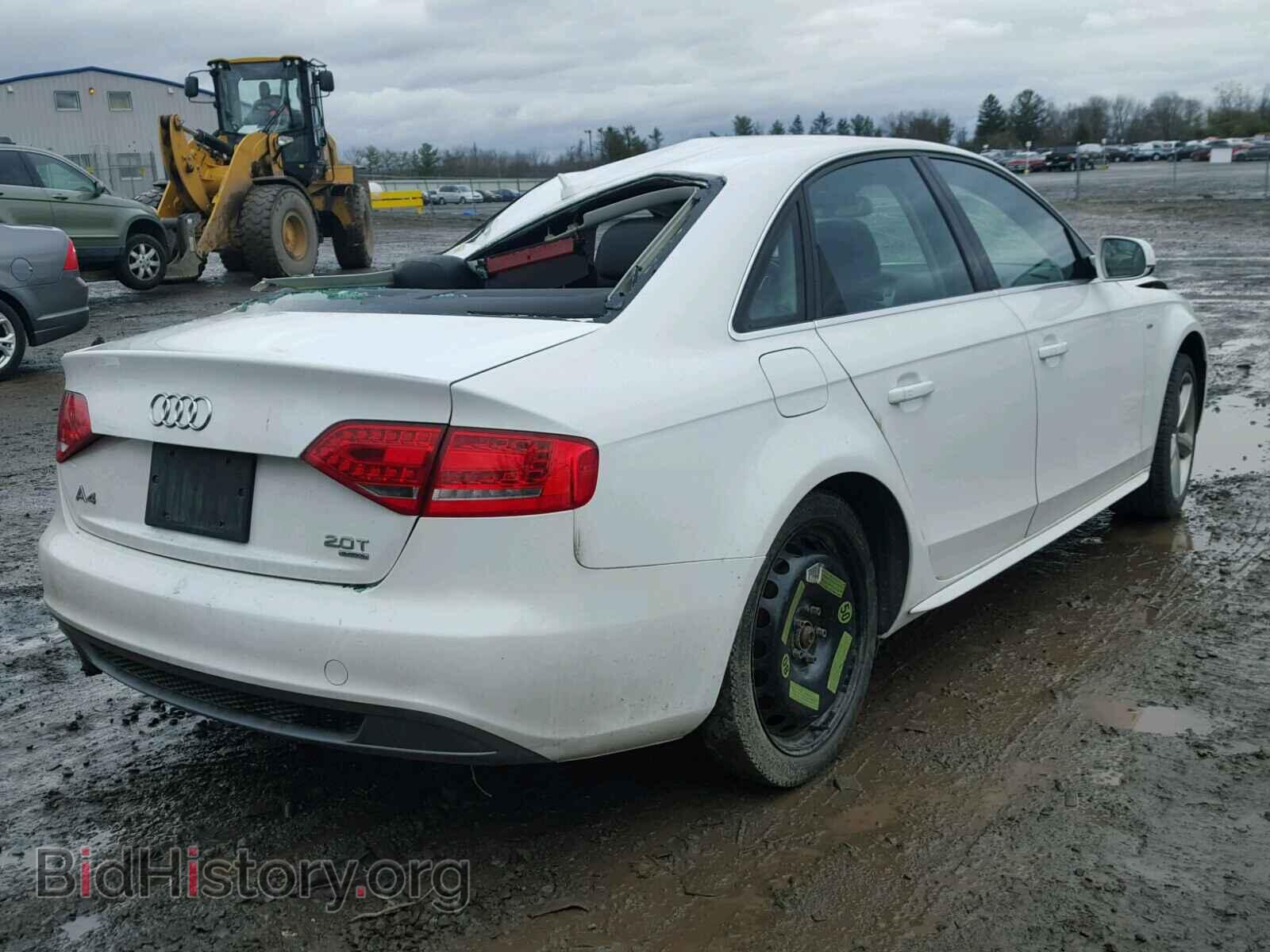 2012 AUDI A4 - VIN: WAUFFAFL7CA120342 - Фото 4