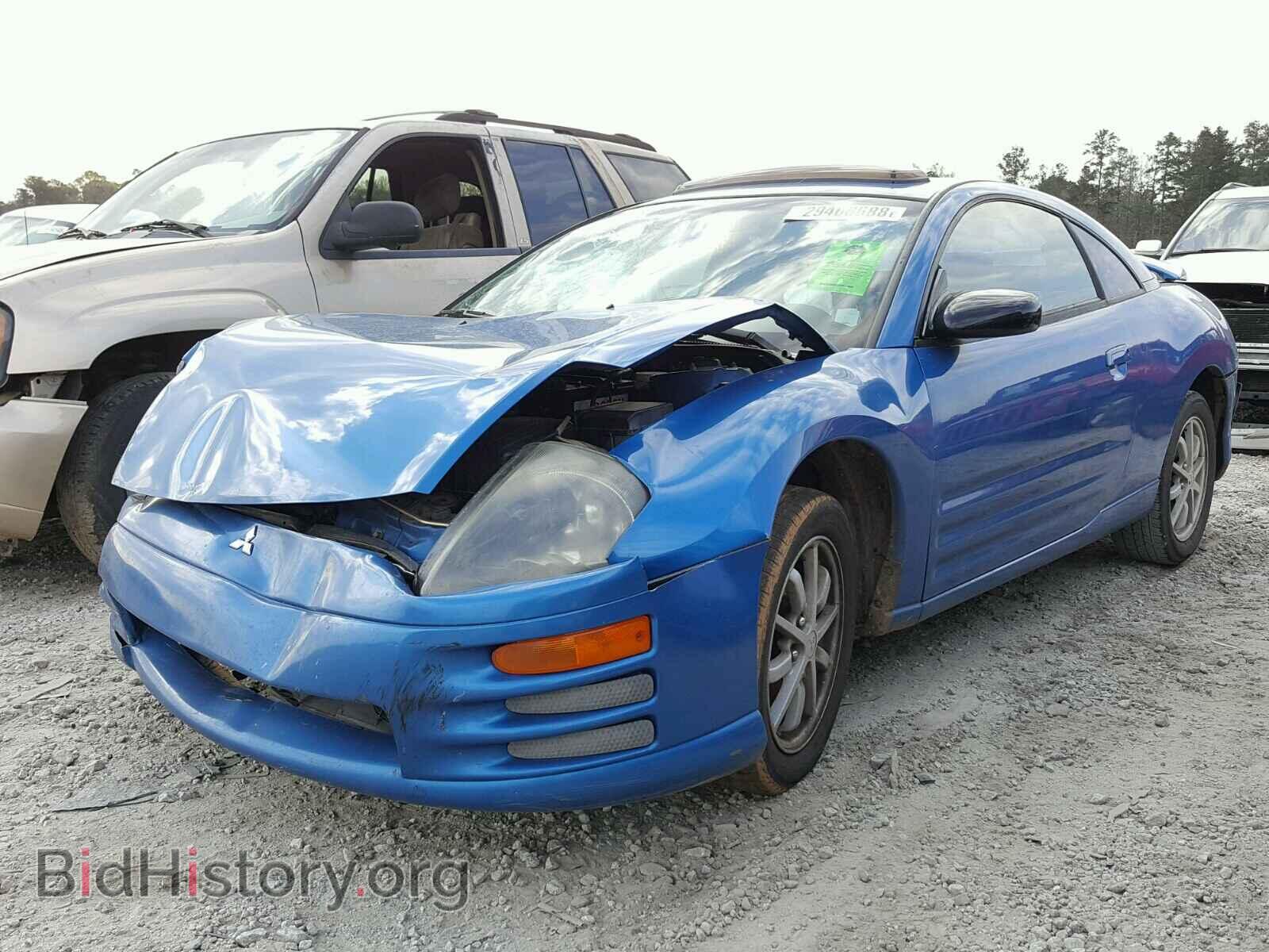 2002 MITSUBISHI ECLIPSE - VIN: 4A3AC44G22E050203 - Photo 2