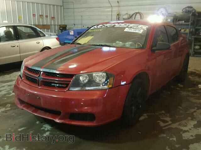 2014 DODGE AVENGER - VIN: 1C3CDZAG8EN147618 - Фото 2