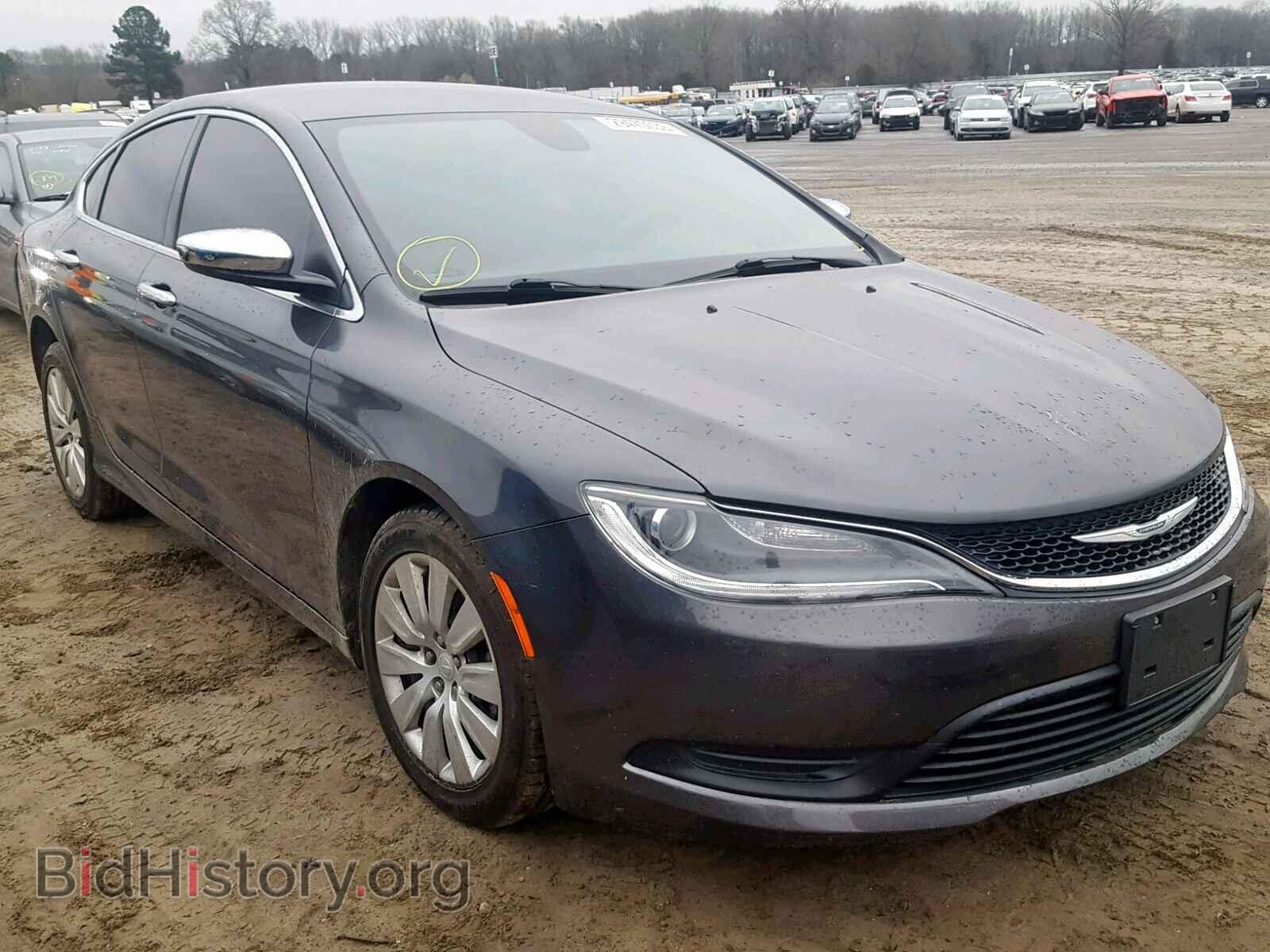 Фотография 1C3CCCFB5GN171522 - CHRYSLER 200 2016