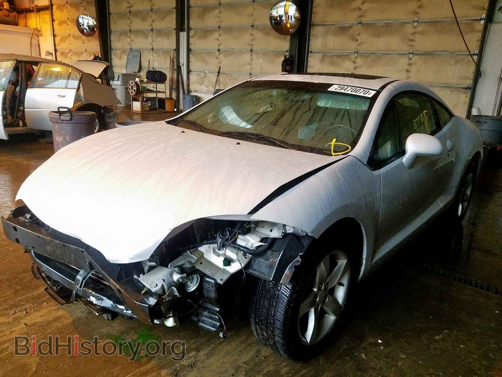 2006 MITSUBISHI ECLIPSE - VIN: 4A3AK24F76E020294 - Фото 2