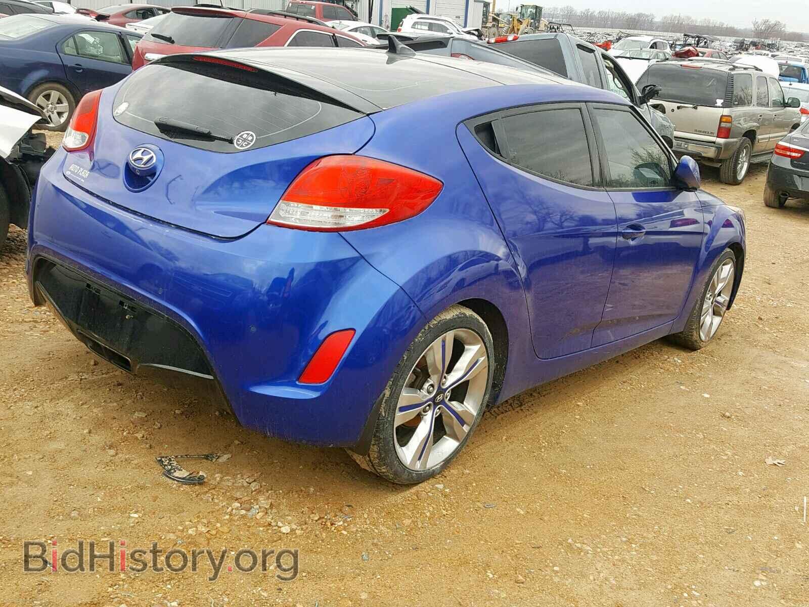 2012 HYUNDAI VELOSTER - VIN: KMHTC6AD5CU076699 - Фото 4