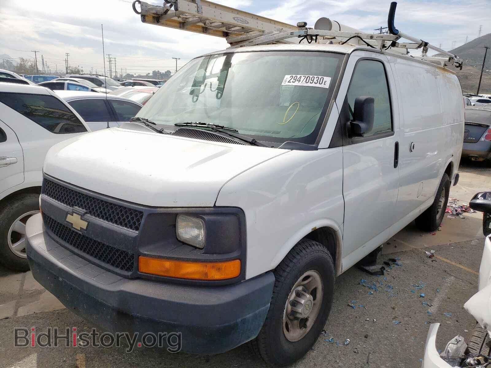 2013 CHEVROLET EXPRESS - VIN: 1GCWGFCB2D1902221 - Фото 2