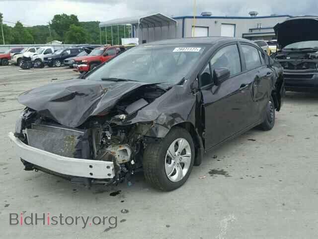 2014 HONDA CIVIC - VIN: 2HGFB2F51EH524197 - Фото 2