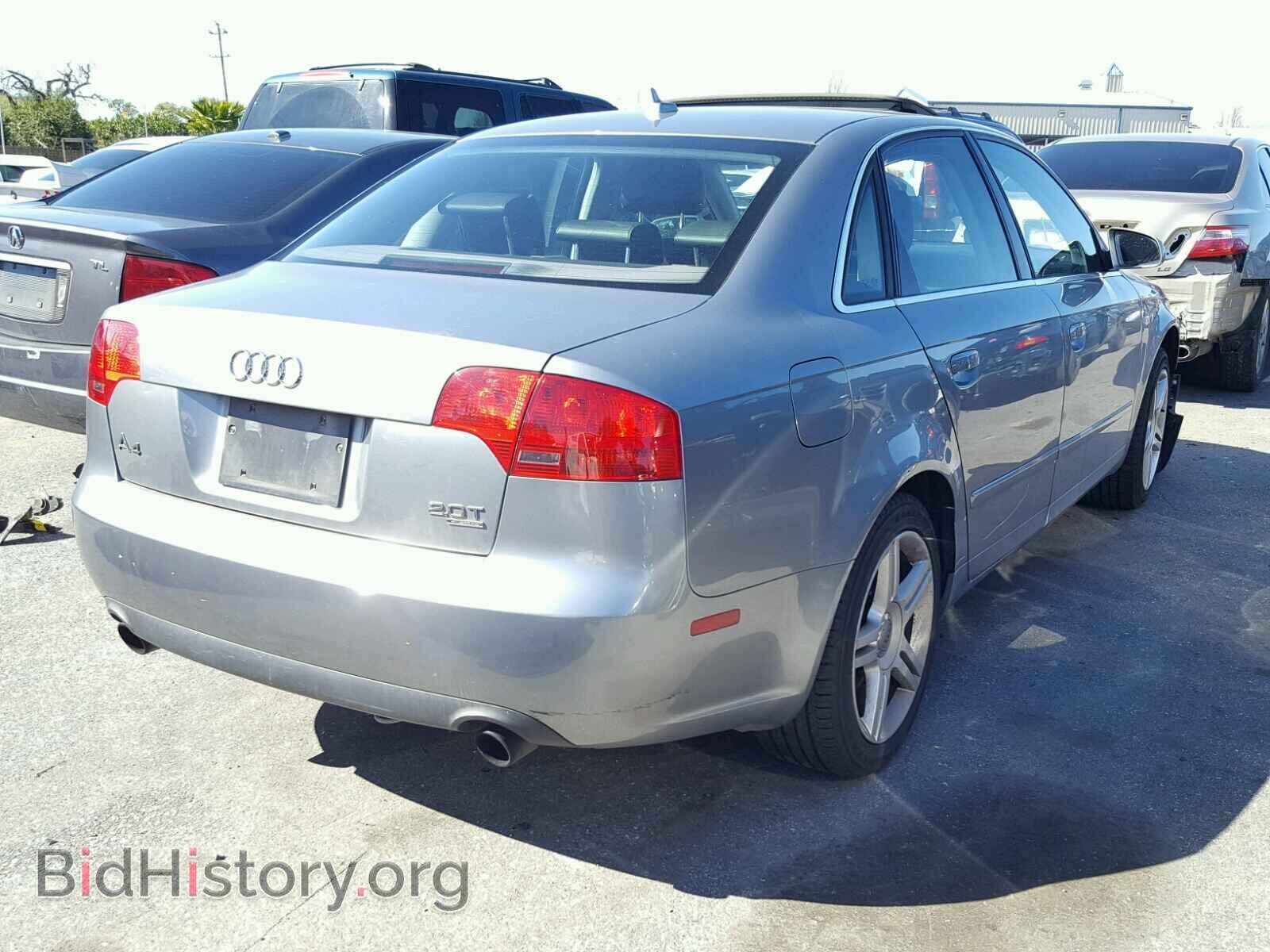 2007 AUDI A4 - VIN: WAUDF78E67A233178 - Фото 4