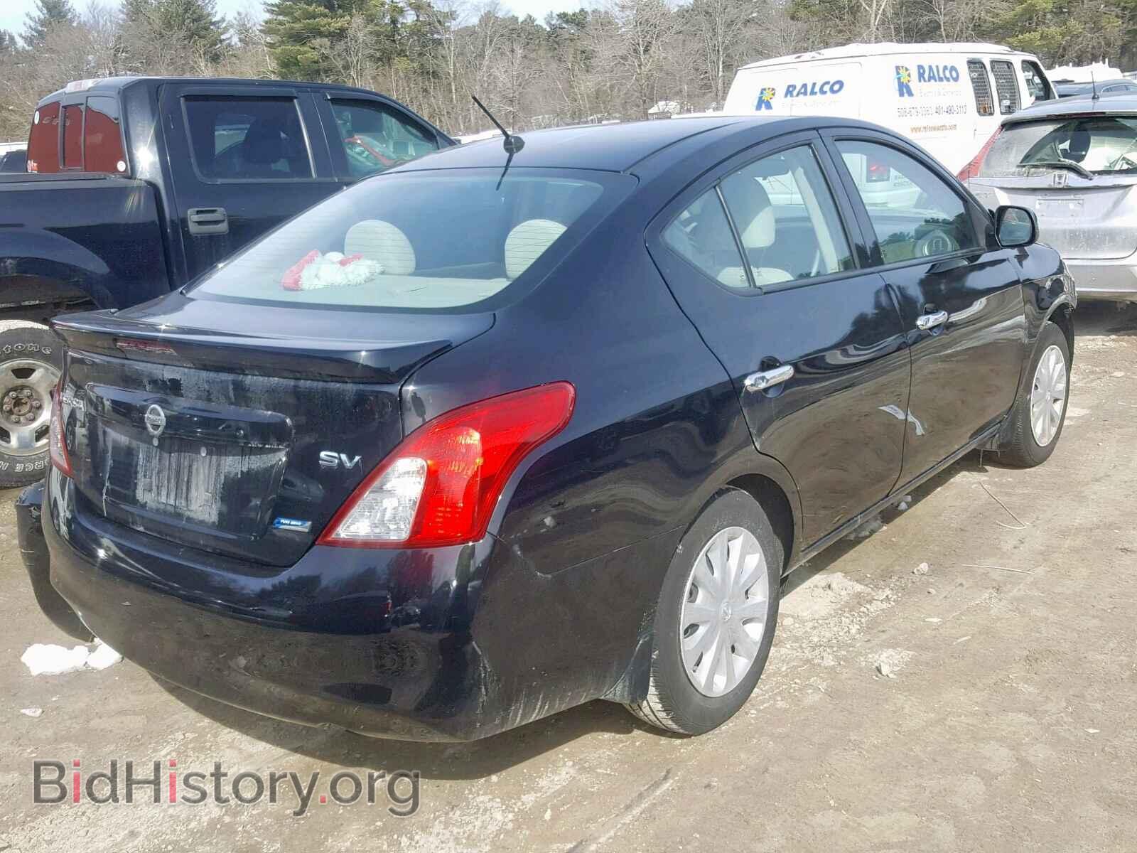 2014 NISSAN VERSA - VIN: 3N1CN7AP8EL833206 - Фото 4