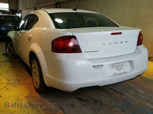 2012 DODGE AVENGER - VIN: 1C3CDZABXCN252114 - Фото 3