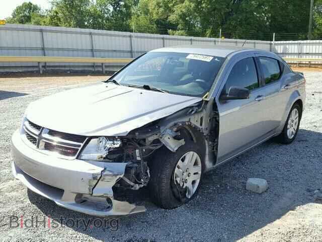 2013 DODGE AVENGER - VIN: 1C3CDZAB5DN615548 - Фото 2